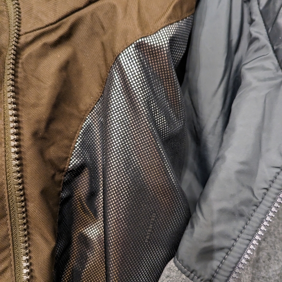 Columbia size Large Omni-tech multilayer coat with hood - Picture 5 of 6